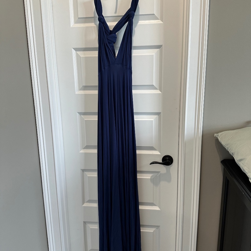 Lulu navy/royal/purple dress XS